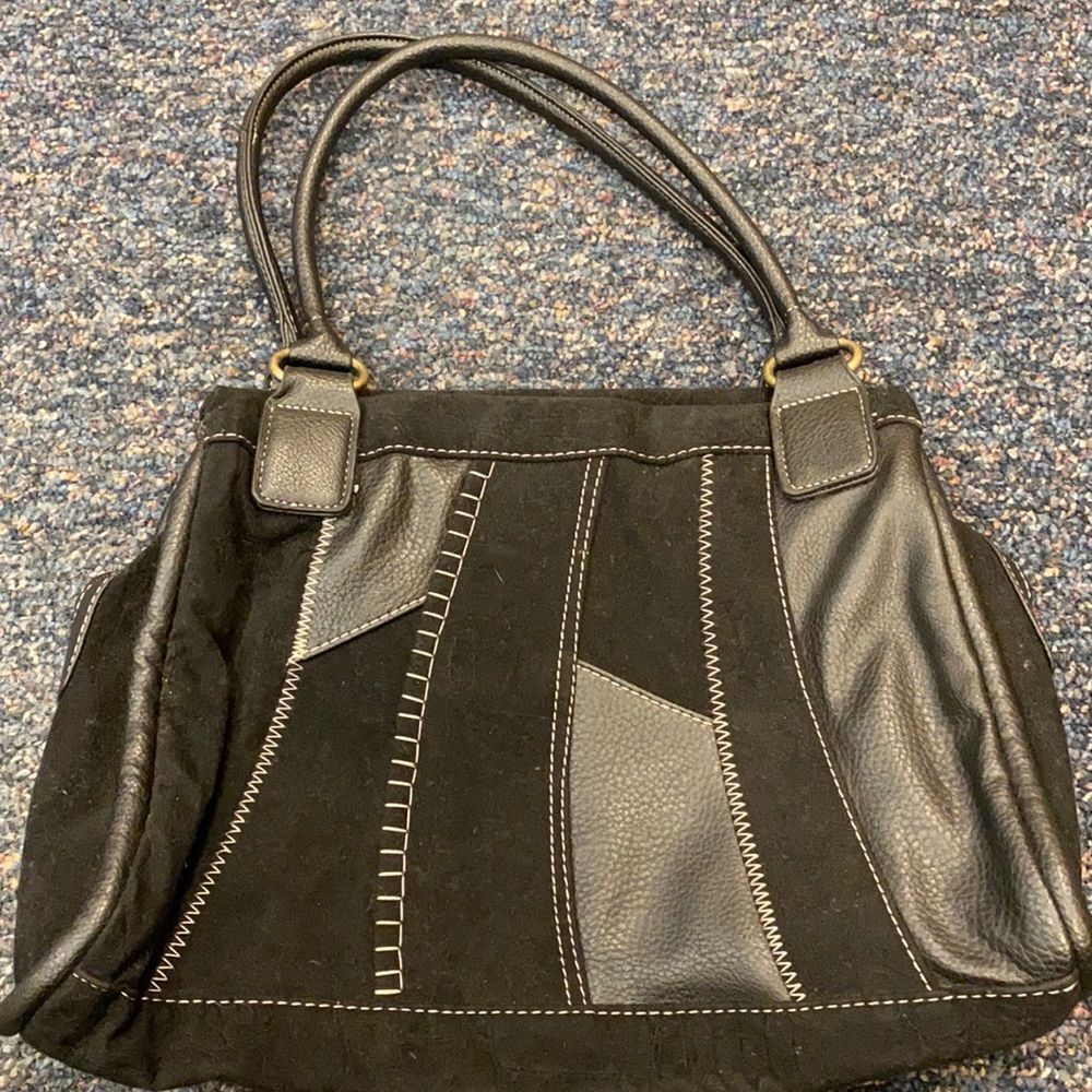 Alfred Dunner Faux Suede Purse